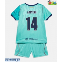 Barcelona Karim Adeyemi #14 Tredjedraktsett Barn 2026-27 Kortermet (+ Korte bukser)